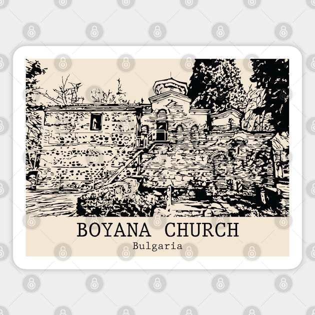 Boyana Church - Bulgaria Magnet by Lakeric